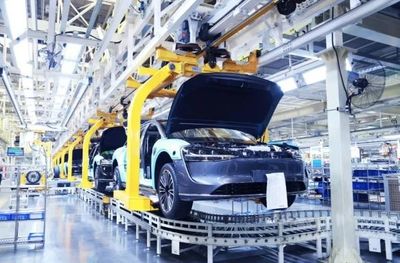 北汽新能源&ldquo;享界S9&rdquo;純電動乘用車在密云正式量產(chǎn)